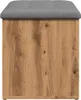 vidaXL Banc de rangement Artisan-Chêne 82 x 42 x 45 cm Bois Voir les images du produit 4