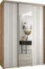 MEBLE KRYSPOL Davos 7 Schrank, drei Türen - 235,2x180x45 cm Produktbild-Vorschau 1