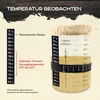 MEISTERZWECK4U Sauerteig Starter Set, 1100ml Gärglas - Produktbild-Vorschau 5