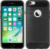 cofi1453® Silikon Hülle Carbon kompatibel mit iPhone 6 / 6S Produktbild-Vorschau 1