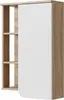 Badschrank Vicco Karen Sonoma/Weiß 50 x 75 cm mit Tür und Produktbild-Vorschau 1