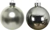 Weihnachtskugeln Glas 6cm x 10 Stück - Silber Produktbild-Vorschau 5