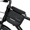 Wozinsky Bike Frame Bag Waterproof Phone Case 1.5L Black Voir les images du produit 2