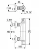 heinrichschulte Thermostat Duscharmatur - Brausearmatur Produktbild-Vorschau 2
