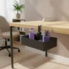 Boční organizér na stůl na svorku 25×17×15 cm, černý Náhled obrázku produktu 2