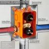 Schwarz Duschsystem mit Thermostat, Duscharmatur Produktbild-Vorschau 4