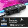 Tapis de souris de jeu Titanwolf RGB, tapis de souris XL Voir les images du produit 5