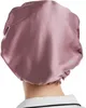 INF Cuffia da notte in seta al 100% per donna Rosa Anteprima dell’immagine prodotto 2