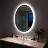 WISFOR LED, owalny lustro do łazienki, 60x80 cm, lustro Podgląd zdjęcia produktu 3