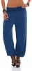 Damen Haremhose Hose Pumphose; Blau S/M/L 36/38/40 Produktbild-Vorschau 1