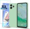 A product shot of a phone case and screen protector. Produktbild-Vorschau