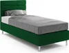 Hotelbett 80x200 cm - Grün - Polsterbett für Hotels und Produktbild-Vorschau 1