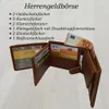 flevado Herren Geldbörse 100% Büffelleder RFID Schutz Produktbild-Vorschau 2