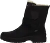 A side view of a black winter boot. Anteprima dell’immagine prodotto