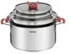 Topfset Tefal Opti'Space Edelstahl 6-teilig Produktbild-Vorschau 1