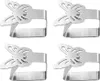 4 Stück Edelstahl Tischdeckenclips Klemmen Produktbild-Vorschau 1