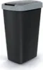 Poubelle 45l avec couvercle KEDEN COMPACTA Q noir avec bord Voir les images du produit 2