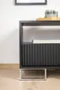 Pieds de meuble angulaires en chrome brillant, hauteur 4,5 Voir les images du produit 11