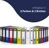 10 x Ordner A4 8 cm PP Kunststoff Schwarz Aktenordner Produktbild-Vorschau 6