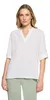 Damen Casual Bluse gestreift mit V-Ausschnitt und 3/4 Arm, Produktbild-Vorschau 3