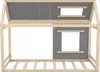 OKWISH Lit Enfant 90x200 cm - Lit Cabane avec Toit et Voir les images du produit 7