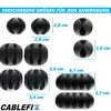 CABLEFIX Kabelführung Kabelorganizer Kabelclips Kabelhalter Produktbild-Vorschau 3