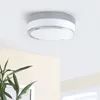 A ceiling lamp mounted on a white ceiling, with a hint of a wall and a plant in the foreground. Produktbild-Vorschau
