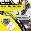 Dunlop Fahrradschloss Zahlenschloss Fahrrad Schloss - Hohe Produktbild-Vorschau 4