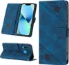 Hülle für Huawei P30 Lite Prägung Flip Leder Brieftasche Produktbild-Vorschau 1