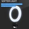 P87C LED Ringlicht 6 Zoll mit Klemme & Schwanenhals – USB Produktbild-Vorschau 5