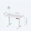 Bureau réglable en hauteur Relaxdays, électrique, modèle de Voir les images du produit 4