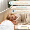 be4home Babymatratze oval für Wiege 89 x 50 cm, Produktbild-Vorschau 4