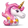 Palloncino XXL unicorno rosa 110 x 85 cm - palloncini ad Anteprima dell’immagine prodotto 1