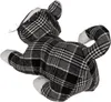 OOTB Schwarz/grau/weiß karierter Türstopper Katze Produktbild-Vorschau 6