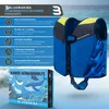 Bluemarina Kinder Schwimmhilfe | UV-Schutz - Schrittgurt - Produktbild-Vorschau 2