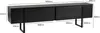 Skye Decor, Serenity - Wood Black, Black, TV stolík, drevo Náhľad obrázku produktu 10