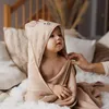 Baby Ono Bambus-Badetuch Beige 100 x 100 cm Produktbild-Vorschau 6