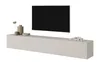 Selsey BISIRA - Meuble TV 200 cm gris / beige Voir les images du produit 4
