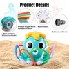 Buntes Wasserspielzeug Kinder, rotierender Gartensprinkler Produktbild-Vorschau 5