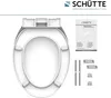 Sedile per WC SCHÜTTE BIANCO Duroplast Anteprima dell’immagine prodotto 6