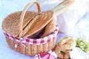 Picknickkorb – Grosser, Robuster Picknickkorb Aus Produktbild-Vorschau 4