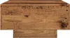 A close-up, top-down view of a wooden coffee table. Produktbild-Vorschau