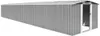 Gerätehaus Grau 257x779x181 cm Verzinkter Stahl , Produktbild-Vorschau 1