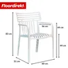Floordirekt Gartenstuhl Terrano, stapelbar aus Kunststoff Produktbild-Vorschau 3
