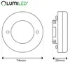LUMILED 6er Set GX53 LED Lampe 12W Ersatz 75W 1100lm 2000K Produktbild-Vorschau 7