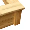 Sandkasten Sandkiste Sandbox Beach aus Massivholz in den Produktbild-Vorschau 2