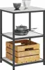 vidaXL Rangement de cuisine HATTEM Blanc 60 x 50 x 92 cm Voir les images du produit 3