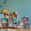 relaxdays Kinder Aufbewahrungskorb Waschbärmotiv Produktbild-Vorschau 5