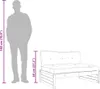 Mittelsofa 120x80 cm Massivholz Douglasie Produktbild-Vorschau 11