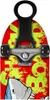 skateboard Shark 71 x 20 Holz/PVC rot/blau Produktbild-Vorschau 7